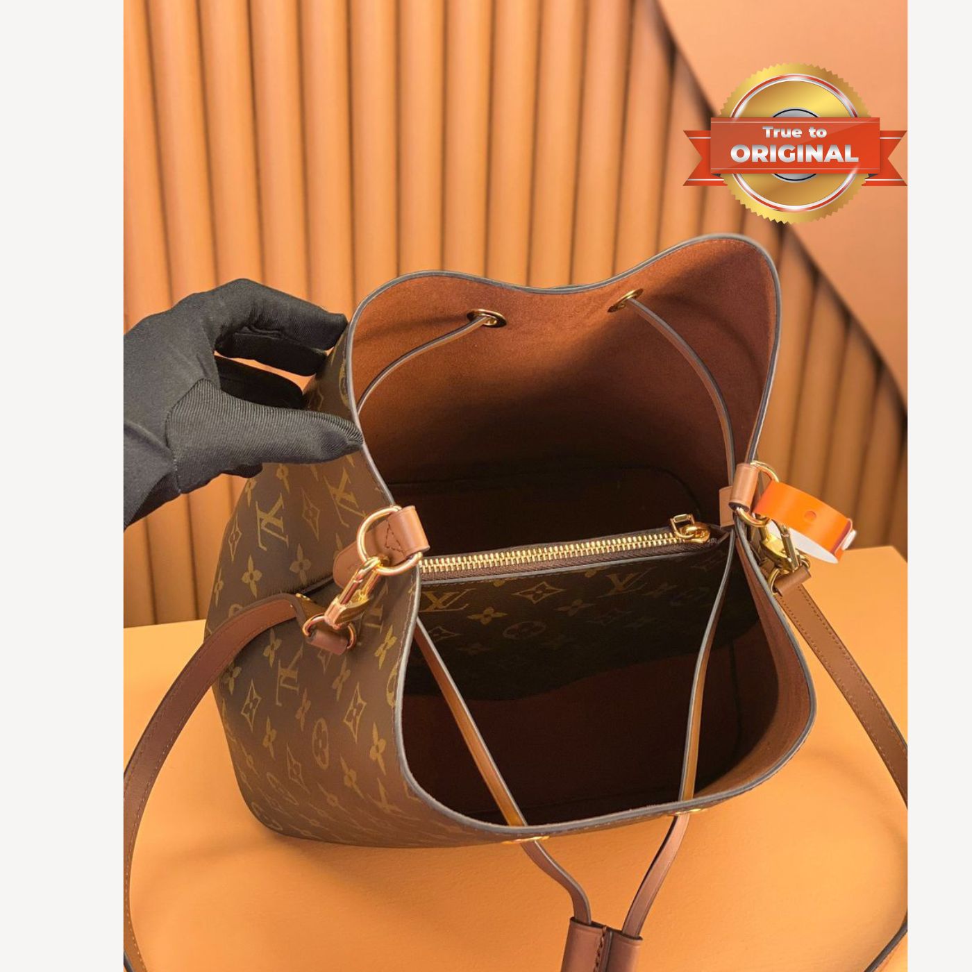 [True-to-ORIGINAL] Louis Vuitton NeoNoe MM Brown For Women 26cm / 10.2in